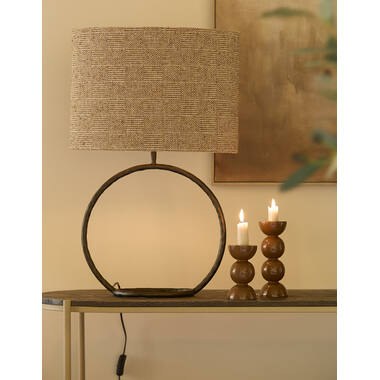 Lamp base 39x15x39,5 cm ELIORO matt brown-bronze