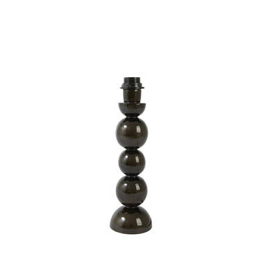 Lamp base Ø10x36 cm BARLES shiny brown-bronze