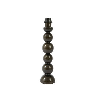 Lamp base Ø10x40,5 cm BARLES shiny brown-bronze