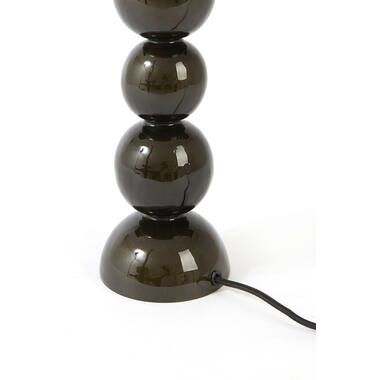 Lamp base Ø10x40,5 cm BARLES shiny brown-bronze