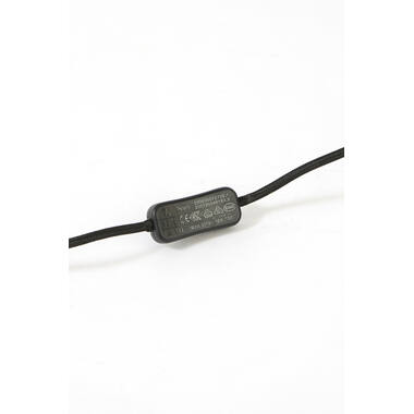Lamp base Ø10x40,5 cm BARLES shiny dark brown