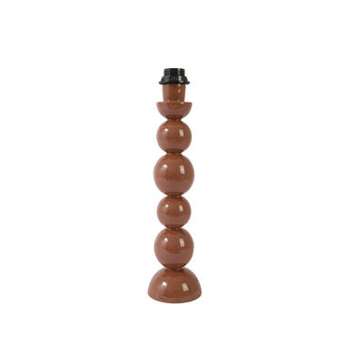 Lamp base Ø10x40,5 cm BARLES shiny terra