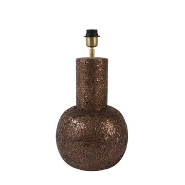 Lamp base Ø26x83 cm BURIRA glitter brown-bronze