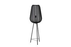Vloerlamp driepoot Ø42x132 cm PLUMERIA zwart
