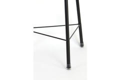 Vloerlamp driepoot Ø42x132 cm PLUMERIA zwart