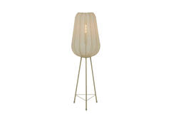 Vloerlamp driepoot Ø42x132 cm PLUMERIA zand