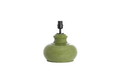 Lamp base Ø28,5x33 cm VERDE glass olive green
