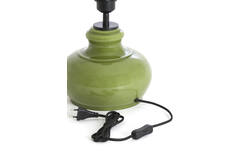 Lamp base Ø28,5x33 cm VERDE glass olive green