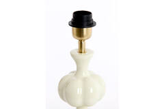 Lampvoet Ø10x38 cm CALDAS glans crème