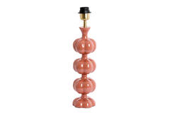 Lamp base Ø10x38 cm CALDAS shiny terra