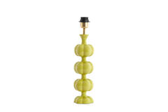 Lamp base Ø10x38 cm CALDAS shiny light green