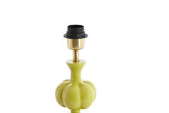 Lamp base Ø10x38 cm CALDAS shiny light green