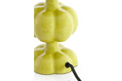 Lamp base Ø10x38 cm CALDAS shiny light green