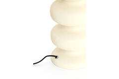 Lamp base Ø15x24 cm SOROCA matt cream