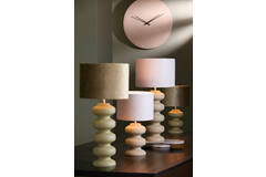 Lamp base Ø15x24 cm SOROCA matt olive green