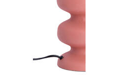 Lamp base Ø15x24 cm SOROCA matt coral-pink
