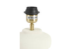 Lamp base Ø15x42 cm SOROCA matt cream