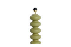 Lamp base Ø15x42 cm SOROCA matt olive green