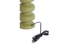 Lamp base Ø15x42 cm SOROCA matt olive green