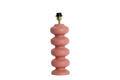 Lamp base Ø15x42 cm SOROCA matt coral-pink
