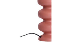 Lamp base Ø15x42 cm SOROCA matt coral-pink