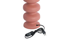 Lamp base Ø15x42 cm SOROCA matt coral-pink