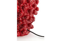 Lamp base Ø25,5x27 cm BERRIES ceramics red