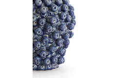 Lamp base Ø25,5x27 cm BERRIES ceramics dark blue