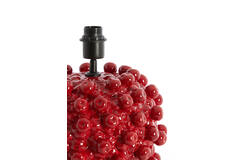 Lamp base Ø31,5x35 cm BERRIES ceramics red