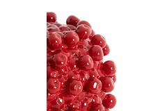 Lamp base Ø31,5x35 cm BERRIES ceramics red