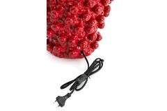 Lamp base Ø31,5x35 cm BERRIES ceramics red