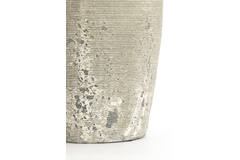 Lamp base Ø28x70 cm LUCENTE ceramics texture grey