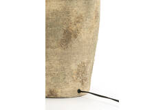 Lamp base Ø28x70 cm LUCENTE ceramics antique dark brown