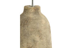 Lamp base Ø28x70 cm LUCENTE ceramics antique dark brown