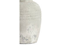 Lamp base Ø28,5x49 cm MINORA ceramics texture grey