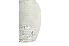 Lamp base Ø28,5x46,5 cm CASSARO ceramics texture grey