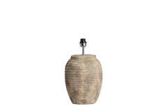Lamp base Ø28,5x46,5 cm CASSARO ceramics antique dark brown