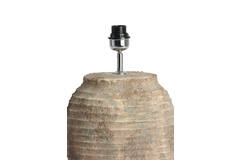 Lamp base Ø28,5x46,5 cm CASSARO ceramics antique dark brown