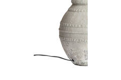 Lamp base Ø28,5x42,5 cm VENTURA ceramics texture grey