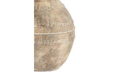 Lamp base Ø28,5x42,5 cm VENTURA ceramics antique dark brown