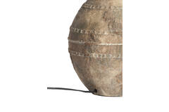 Lamp base Ø28,5x42,5 cm VENTURA ceramics antique dark brown
