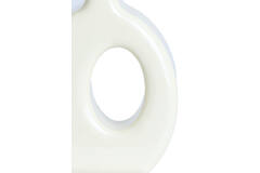 Lamp base 23,5x12x42,5 cm KANTI shiny cream