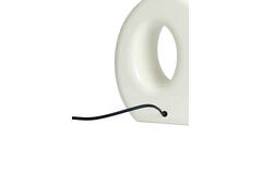 Lamp base 23,5x12x42,5 cm KANTI shiny cream