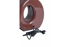 Lamp base 23,5x12x42,5 cm KANTI shiny burgundy
