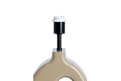 Lamp base 23,5x12x42,5 cm KANTI shiny sand