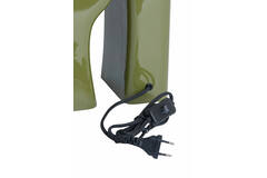 Lamp base 19x13x52,5 cm MISTRA shiny olive green