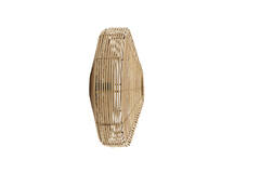 Wandlamp Ø51x21 cm MATAKA rotan naturel