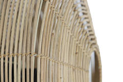 Wandlamp Ø51x21 cm MATAKA rotan naturel