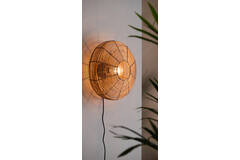 Wandlamp Ø51x21 cm MATAKA rotan naturel