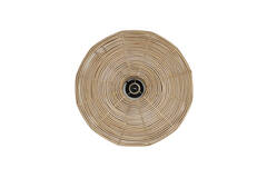 Wandlamp Ø60x21 cm MATAKA rotan naturel